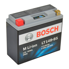 Bosch MC Lithiumbatteri LT14B-BS 12volt 5Ah +pol til venstre